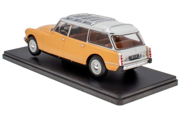 Miniature CITROEN ID19 break 1958 jaune IXO G111V002