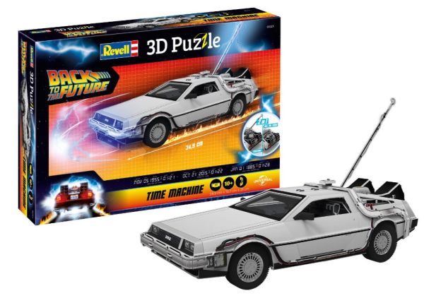 REV00221 - Time Machine Retour vers le futur puzzle 3D - 1