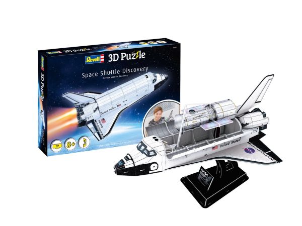 REV00251 - Puzzle 3D 126 pièces Space Shuttle Discovery - 1