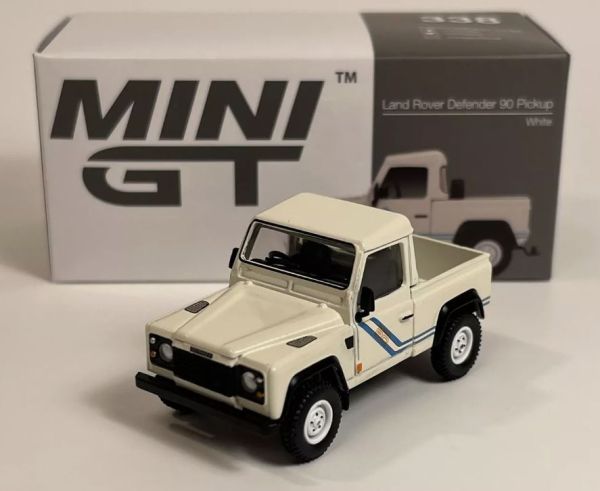 MGT00338-R - LAND ROVER Defender 90 pick-up Blanc - 1