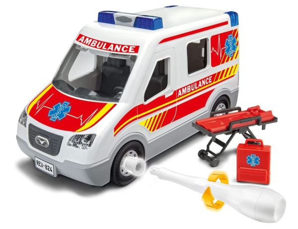 REV00916 - Ambulance avec accessoires à assembler - 1