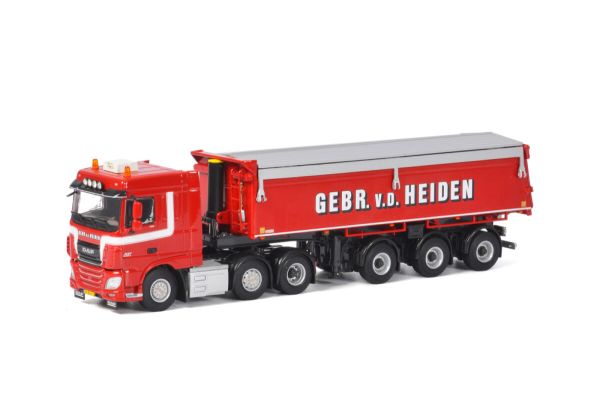 WSI01-1846 - DAF XF SC 6x2 avec benne 3 Essieux GEBR. VAN DER HEIDEN - 1