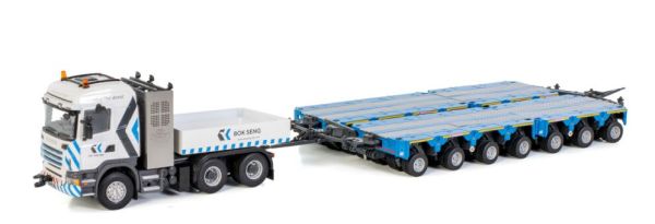 WSI01-3438 - SCANIA R6 Highline 6X4 inter combi – ensemble SCHEUERLE avec modules 7 essieux - 1