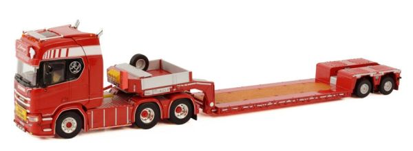 WSI01-3591 - SCANIA R Highline CR20H 6x2 avec porte engins 2 Essieux TRANSPORT LELOUP - 1