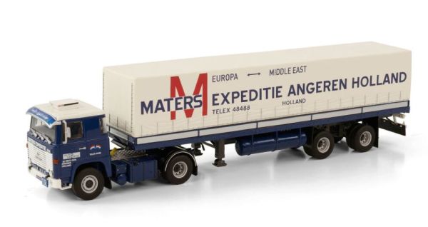 WSI01-3604 - SCANIA 141  4x2 avec remorque bâchéée 2 Essieux MATERS EXPEDITIE BV - 1