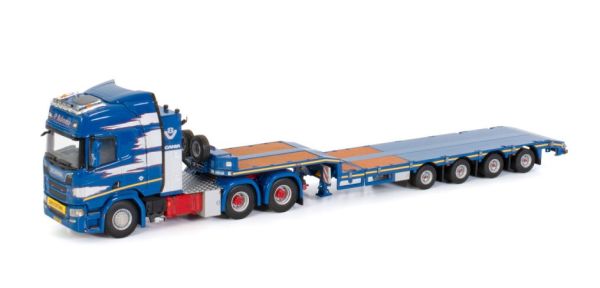 WSI01-3612 - SCANIA R HIGHLINE CR20H 6x4 avec plateau surbaissé 4 essieux P. ADDAMS - 1