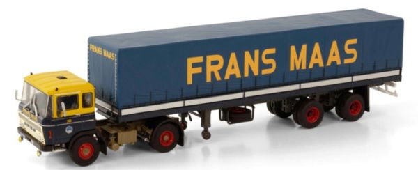 WSI01-3646 - DAF 2600  4x2 avec remorque bâchée 2 Essieux FRANS MAAS - 1