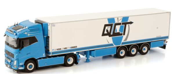 WSI01-3666 - VOLVO FH4 Gl. 4X2 avec remorque frigo 3 Essieux QC TRANSPORT - 1