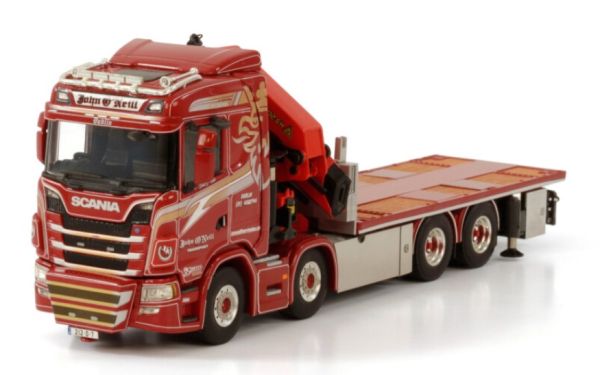 WSI01-3667 - SCANIA S HIGHLINE CS20H 8x4 avec plateau rigide et palfinger 7800.2 et JIB - 1