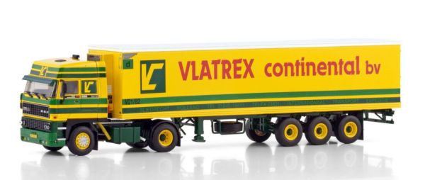WSI01-4393 - DAF 3300 Space Cab 4x2 avec remorque frigo 3 Essieux VLATREX - 1