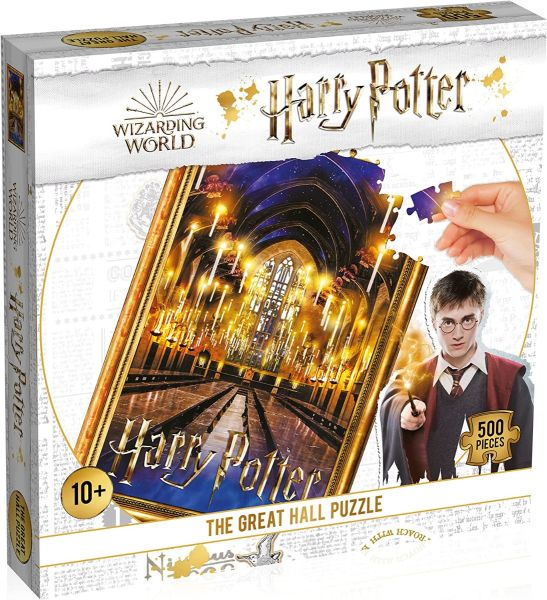 WIN01005 - Puzzle 500 Pièces HARRY POTTER – La grande Salle - 1