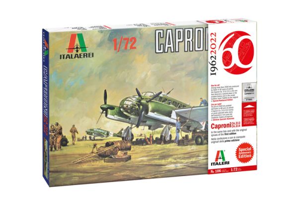 ITA0106 - Avion CAPRONI Ca. 313/314 Vintage  Spécial anniversaire à assembler et à peindre - 1