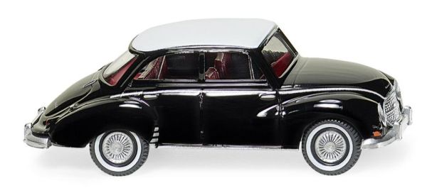 WIK012002 - DKW Limousine - noir avec toit blanc - 1