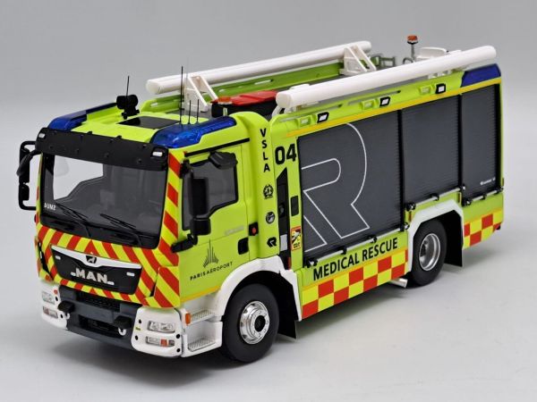 ALERTE0121 - MAN TGM Rosenbauer ADP Aéroports de Paris – Limitée à 300 ex. - 1