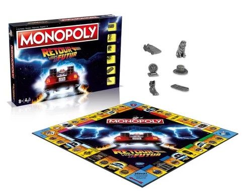 WIN01330 - MONOPOLY Retour Vers le Futur |dés 8 ans - 1