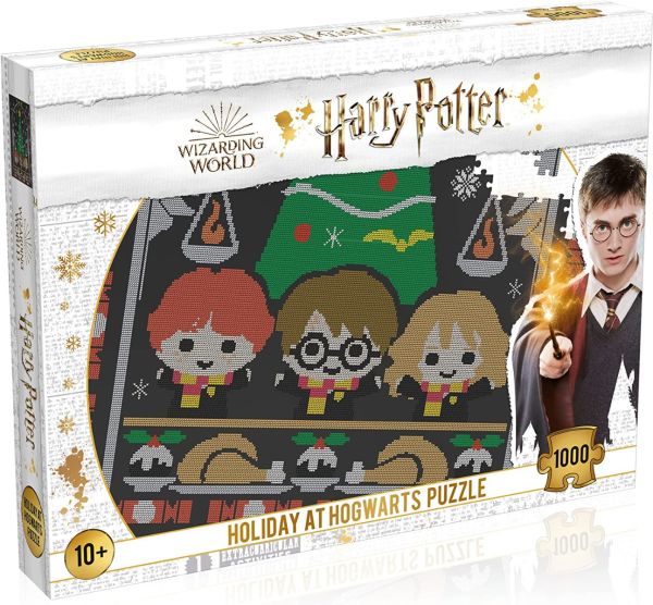 WIN01535 - Puzzle 1000 Pièces HARRY POTTER – Les vacances à Poudlard - 1