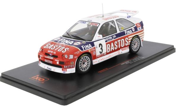 IXO24RAL017A - FORD Escort RS COSWORTH #3 Rallye Ypres 1995 SNIJERS/COLEBUNDERS - 1