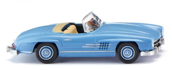 WIK023301 - MERCEDES-BENZ 300 SL cabriolet - Bleu clair - 1