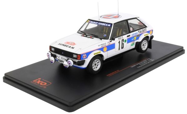 IXO24RAL023A - TALBOT Sunbeam Lotus #16 Rallye de Monte Carlo 1981 G.FREQUELIN / J.TODT - 1