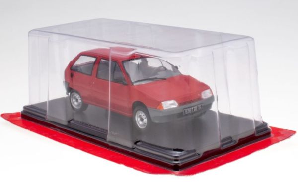 Miniature Voiture Citroën AX Rouge – Collection Résine 1/43, Neuf