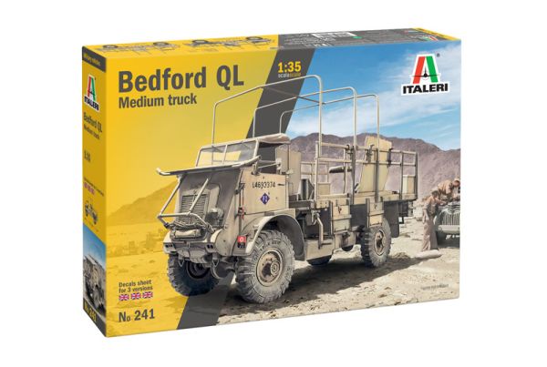 ITA0241 - Véhicule militaire Bedford QL à assembler et à peindre - 1