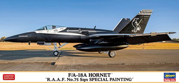 HAW02411 - Avion FA-18A Hornet - Royal Australian Air Force -  75e Escadron à assembler et à peindre - 1