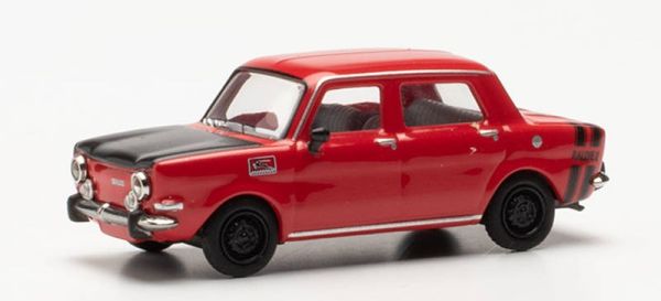 HER024358-003 - SIMCA rallye II rouge et noire - 1