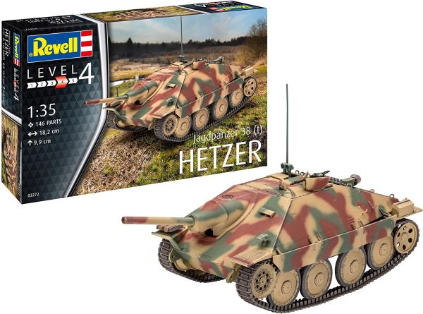 REV03272 - Char Jagdpanzer 38t HETZER à assembler et à peindre - 1
