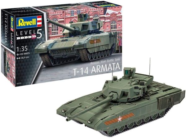 REV03274 - Char T-14 Armata russian main battle tank à assembler et à peindre - 1