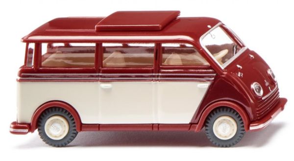WIK033405 - DKW bus - rouge rubis/ivoire - 1