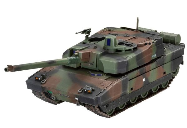 Heller Maquette Char Leclerc T5/T6 Échelle 1/35 – Kit Complet Avec Photodécoupe, Décalcomanies & Figurines, Modèle Militaire Réaliste