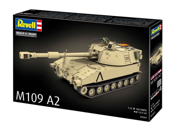 REV03361 - Obusier automoteur M109 A2 à assembler et à peindre - 1