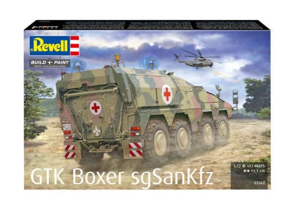 REV03362 - Véhicule militaire GTK Boxer sgSanKfz à assembler et à peindre - 1