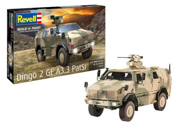 REV03370 - Véhicule militaire DINGO 2 GE A3.3 PastSI à assembler et à peindre - 1