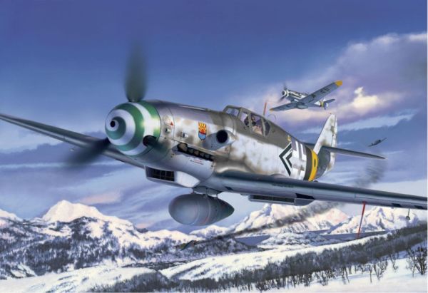 REV03653 - Avion Messerschmitt Bf109G-6 à assembler et à peindre - 1