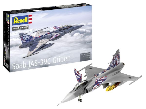 REV03776 - Avion de chasse SAAB JAS-39C Gripen à assembler et à peindre - 1