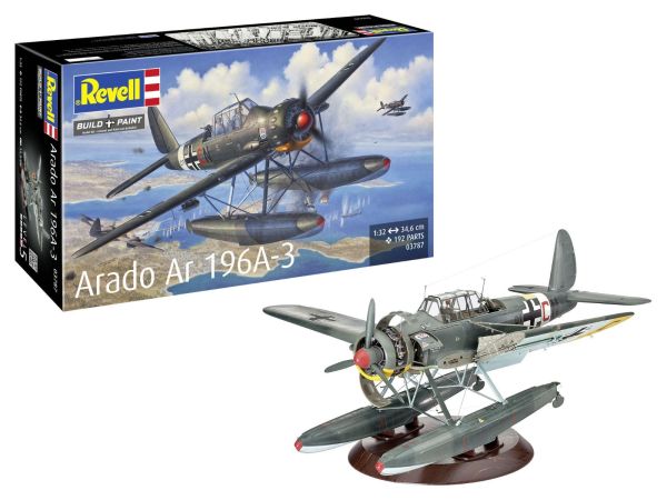 REV03787 - Hydravion ARADO Ar 196A-3 à assembler et à peindre - 1