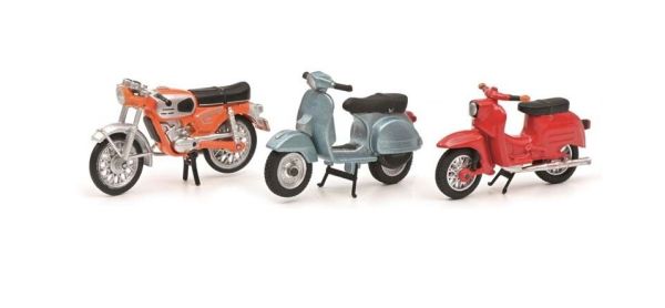 SCH03803 - Ensemble Zündapp KS 50 - Vespa PX - Simson Schwalbe - 1