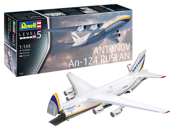 REV03807 - Avion Antonov AN-124 Ruslan à assembler et à peindre - 1