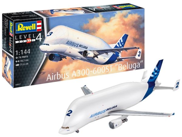 REV03817 - AIRBUS A300-600ST Beluga maquette a assembler et a peindre - 1