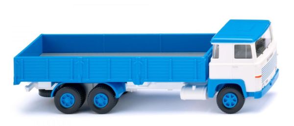 WIK043310 - SCANIA 111 LBT 6x4 porteur - bleu et blanc - 1