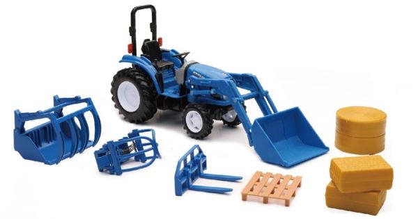 NEW05056 - NEW HOLLAND avec chargeur et accessoires - 1