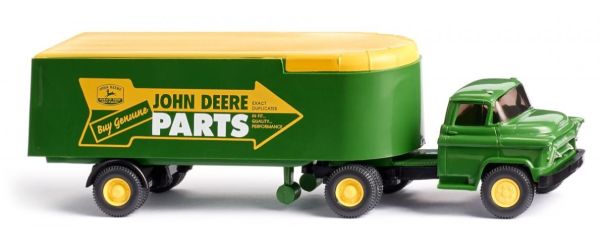 WIK052103 - Semi-remorque CHEVROLET 4X2 John Deere remorque 1 essieux - 1