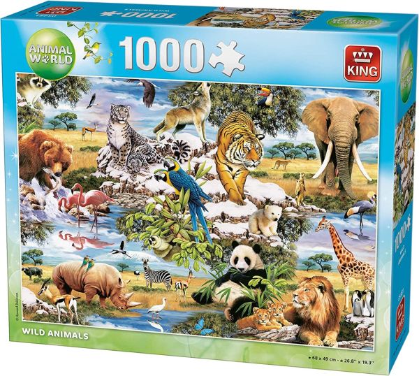 KING05481 - Puzzle 1000 pièces  Les merveilles de la nature - 1