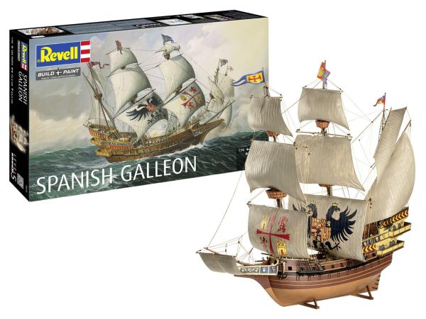 REV05620 - Navire Galion Espagnol à assembler et à peindre - 1