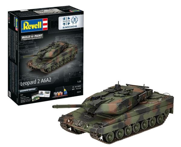 REV05631 - Char LEOPARD 2 A6A2 Edition exclusive à assembler avec peinture - 1