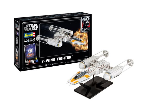 REV05658 - Y-wing Fighter STAR WARS avec peinture à asemmbler - 1