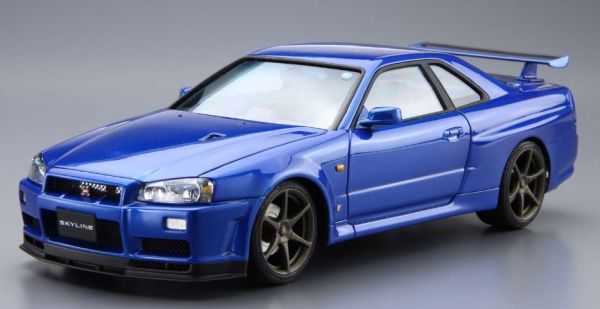 AOS05858 - NISSAN Skyline GT-R V-Spec 2002 à assembler et à peindre - 1