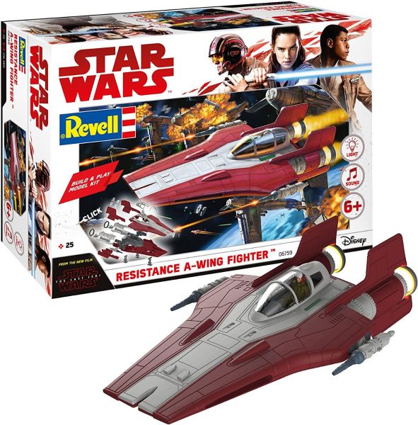 REV06759 - MODEL KIT – Résistance A-Wing Fighter STAR WARS à assembler - 1