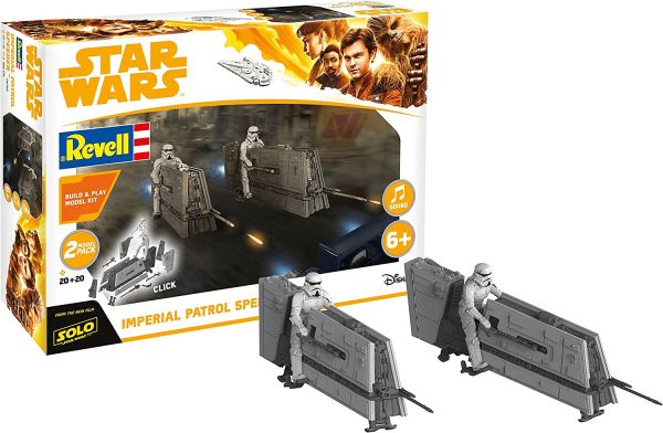 REV06768 - MODEL KIT – Impérial patrol speeders STAR WARS à assembler - 1
